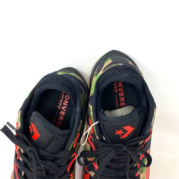 Converse All Star BB Jet Camo Canvas Mesh Black Green Sneakers Mens Size 172665C - Picture 8 of 11